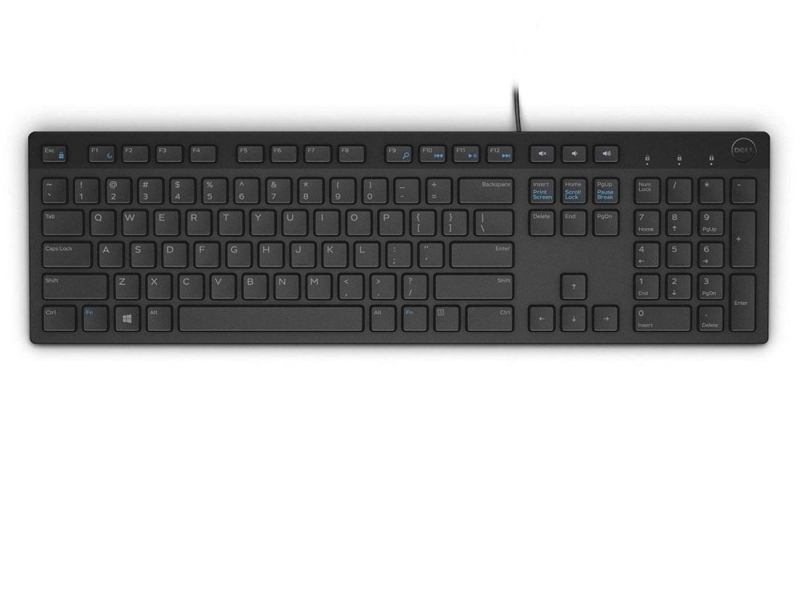 Dell KB216-B QuietKey USB (czarna)